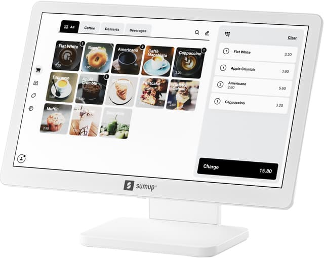 SumUp Point of Sale-system Lite med Solo kortlæser (hvid)