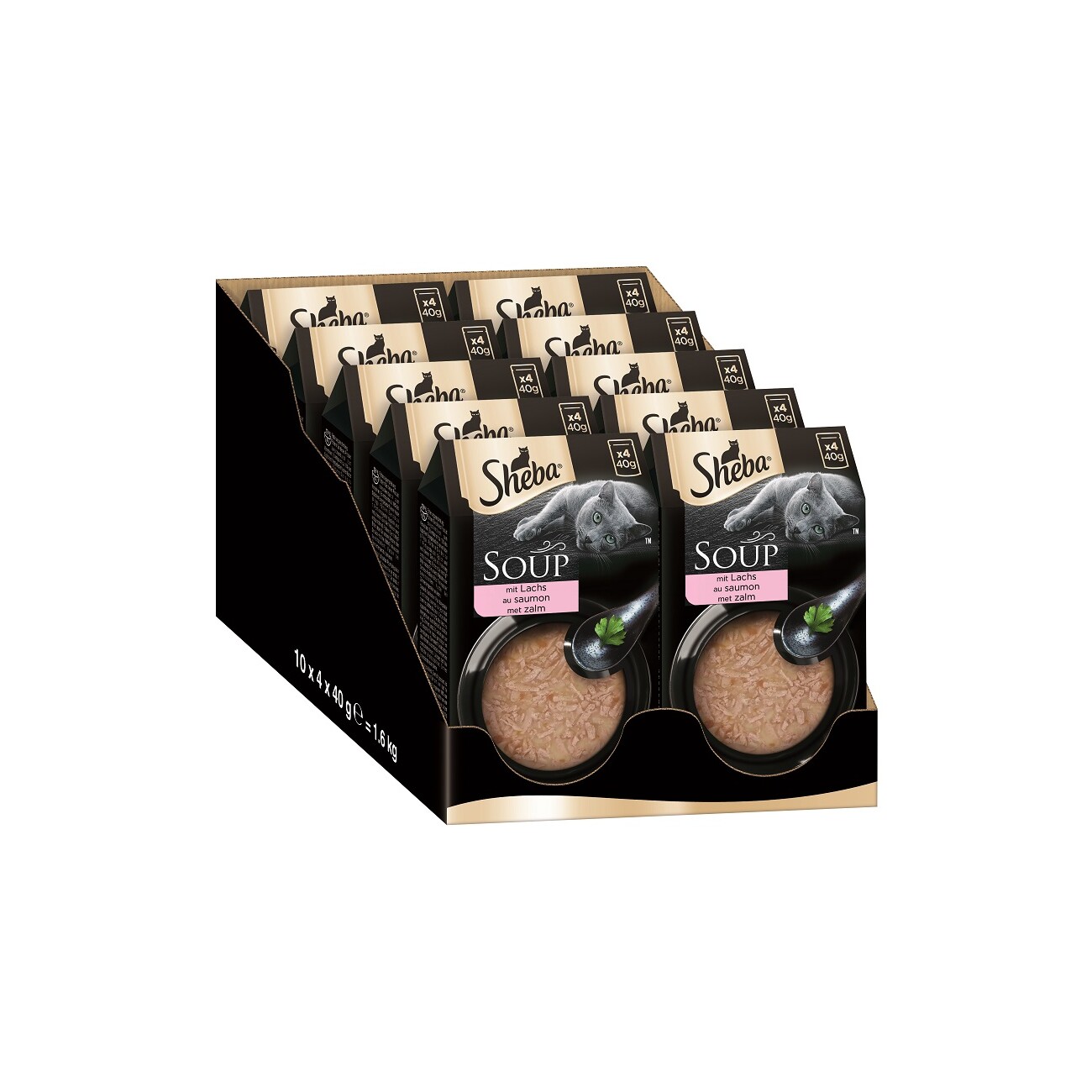 Sheba Soup 40x40g Lachs