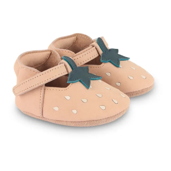 Donsje Chaussons Nanoe Nubuck | Rose pêche