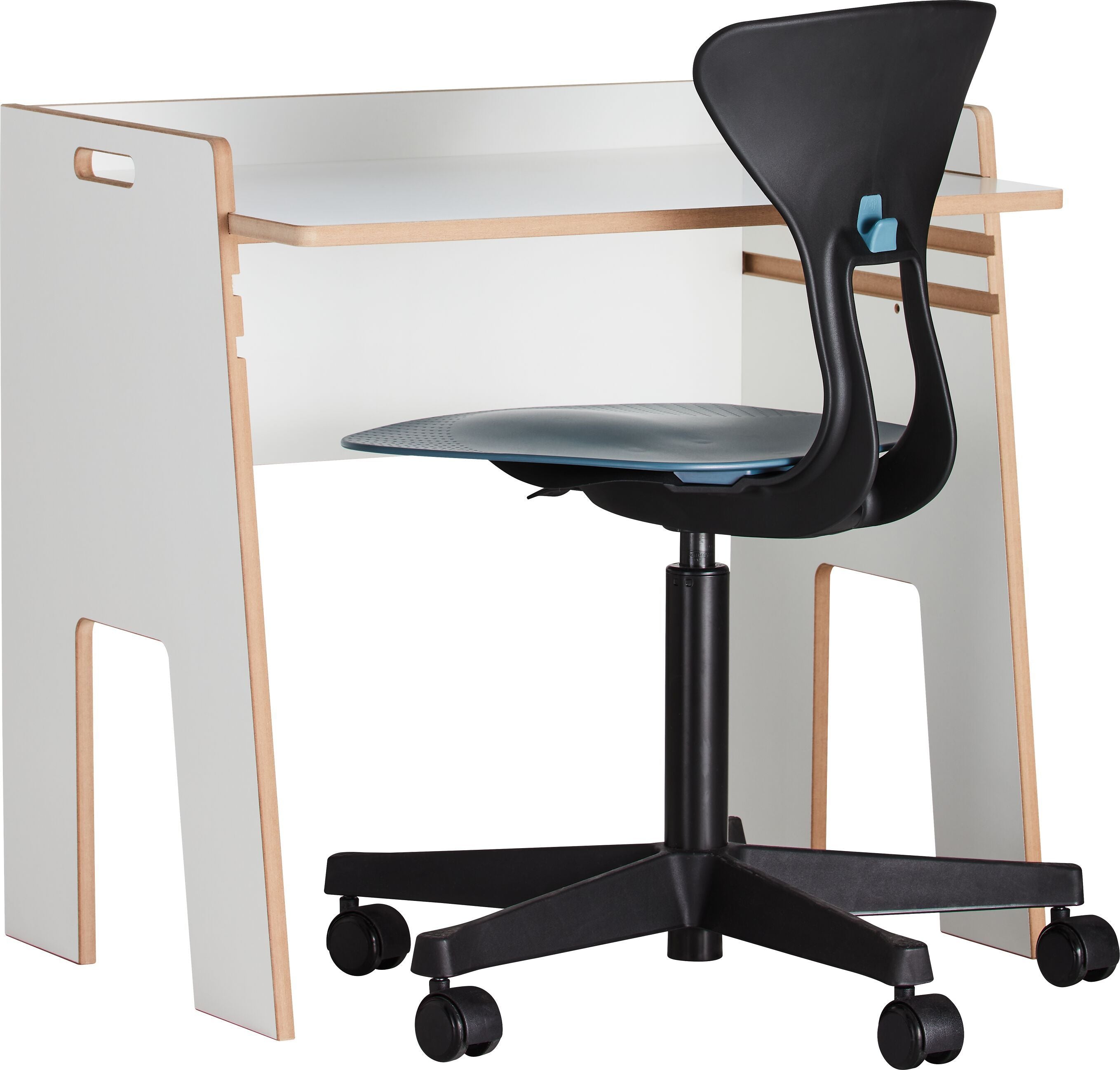 ZOA Kindertisch - Weiss / B: 70.0 cm x T: 51.0 cm x H: 67.5 cm