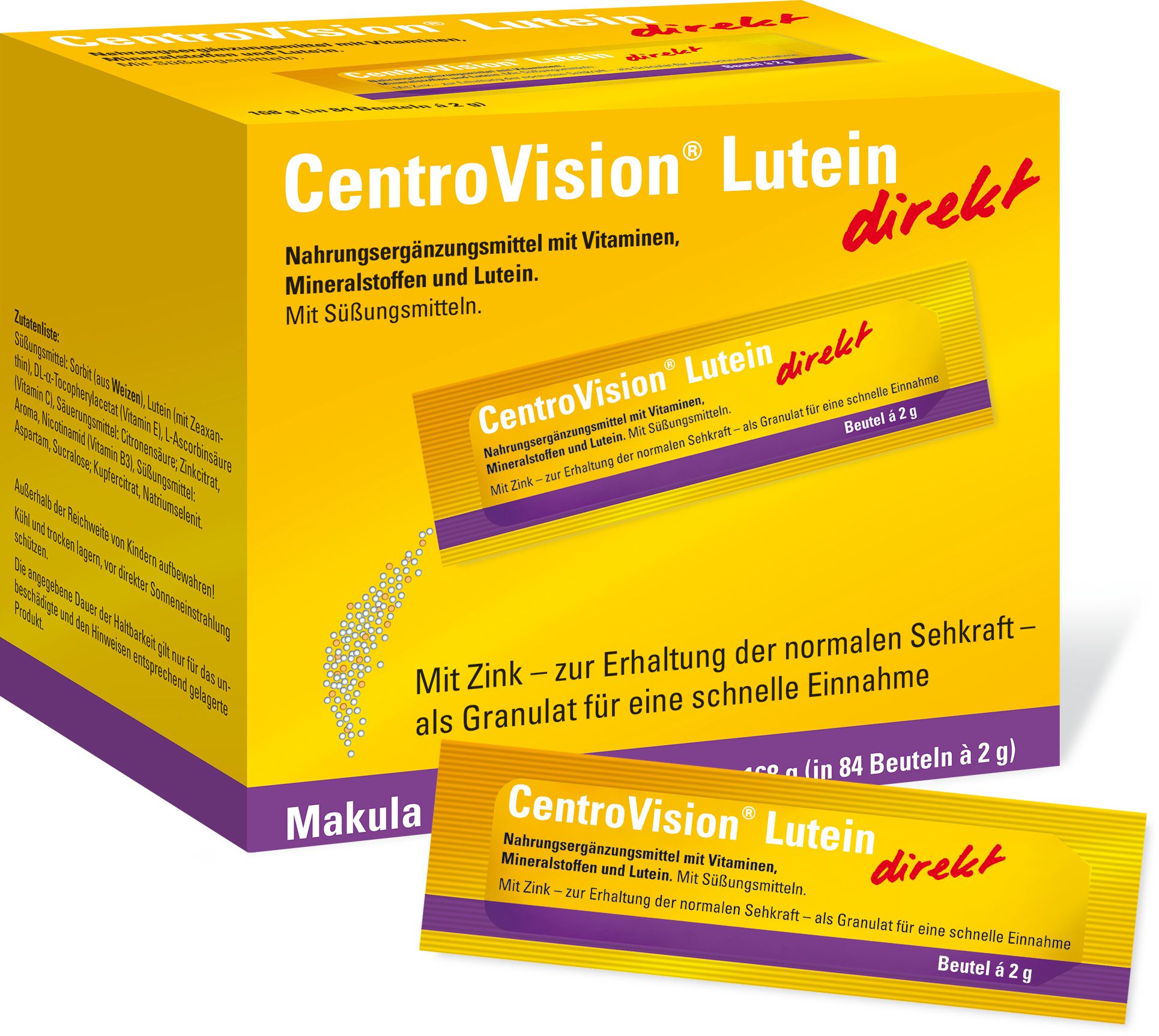 CentroVision® Lutein direkt Granulat
