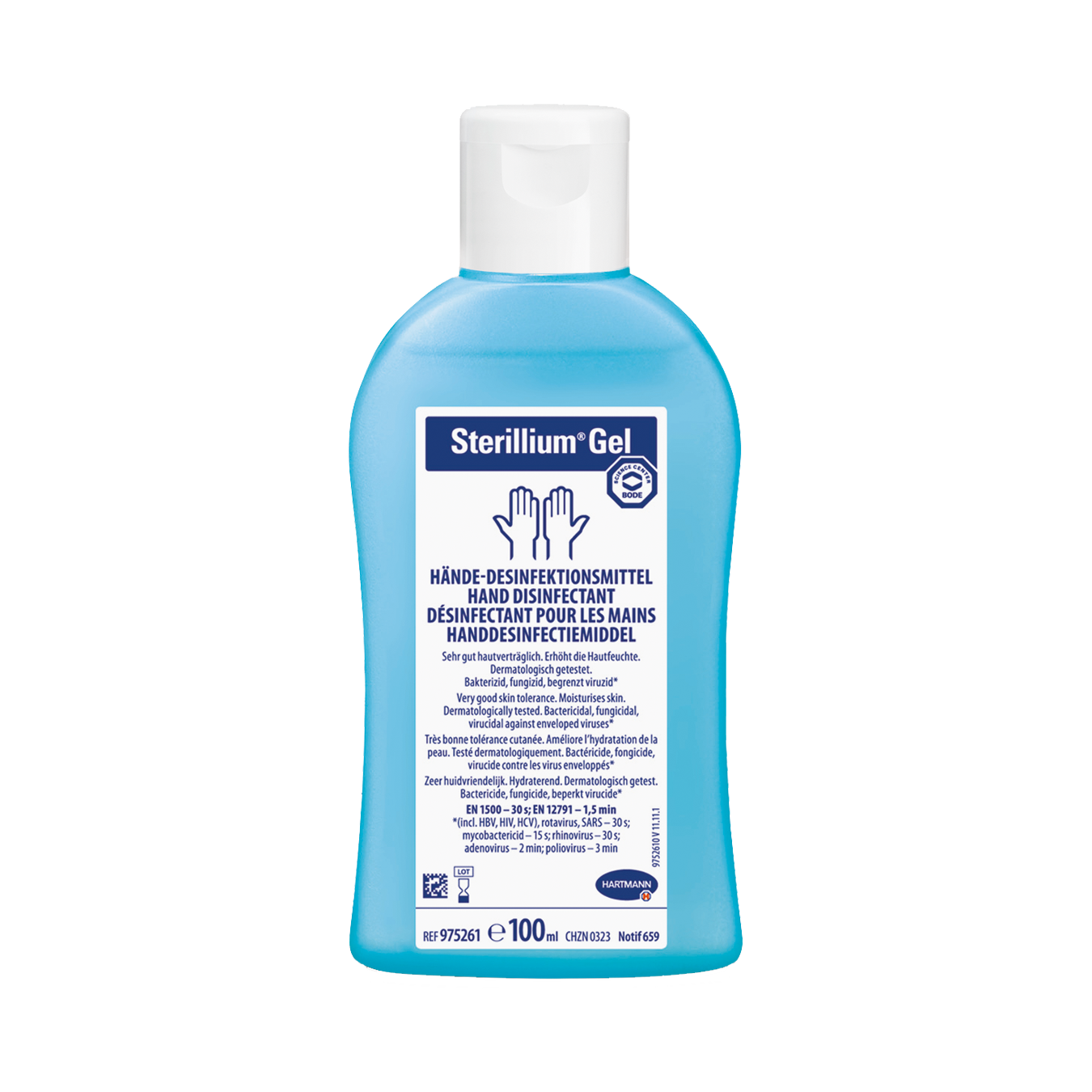 STERILLIUM Gel Händedesinfektion Gel Fl 100 ml