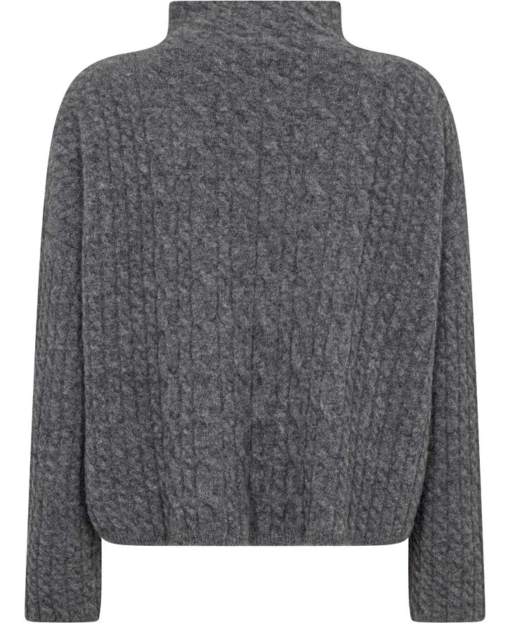 Filippa K Mika Braid Sweater Mid grey m