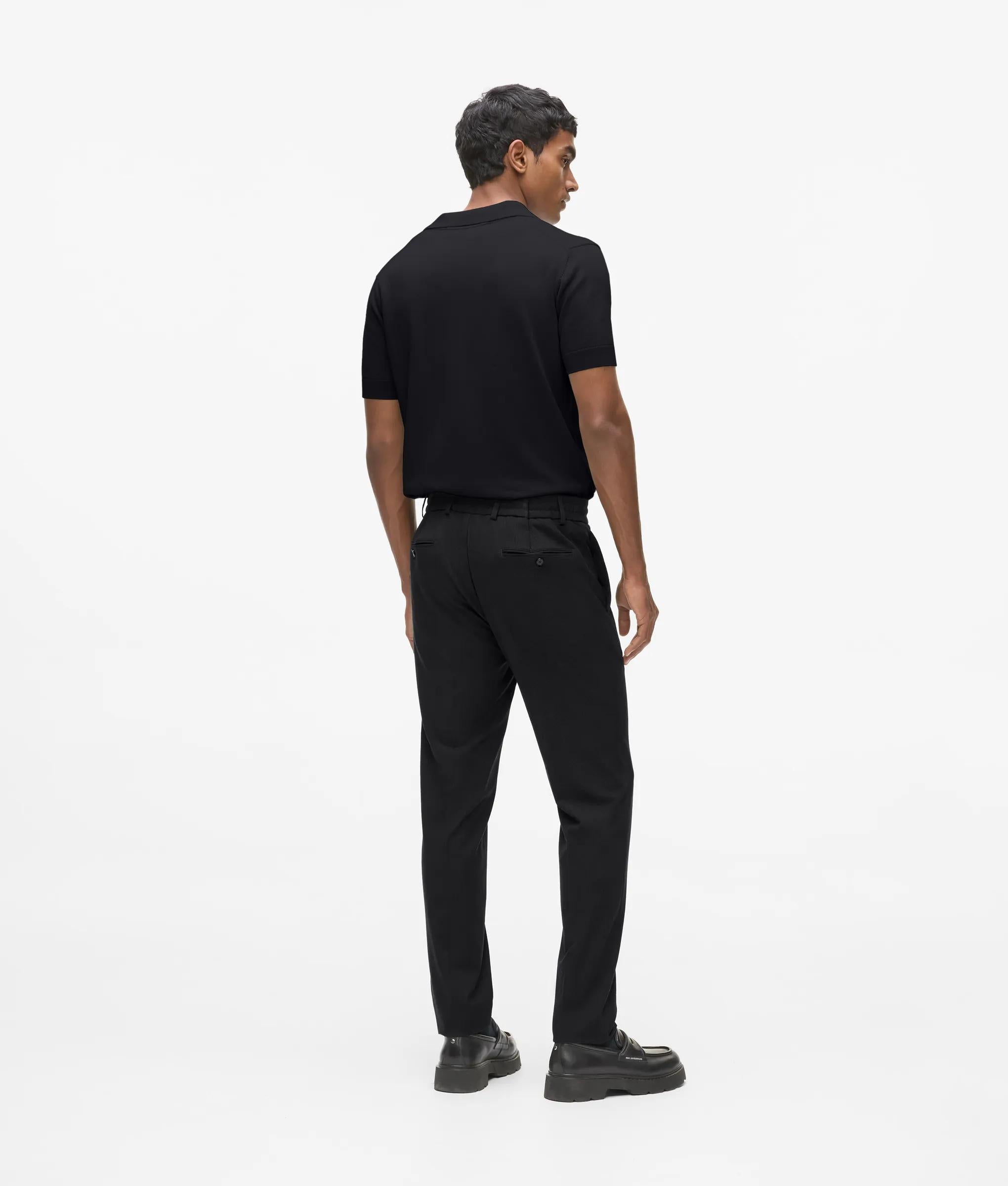 Broek met trekkoord in de taille