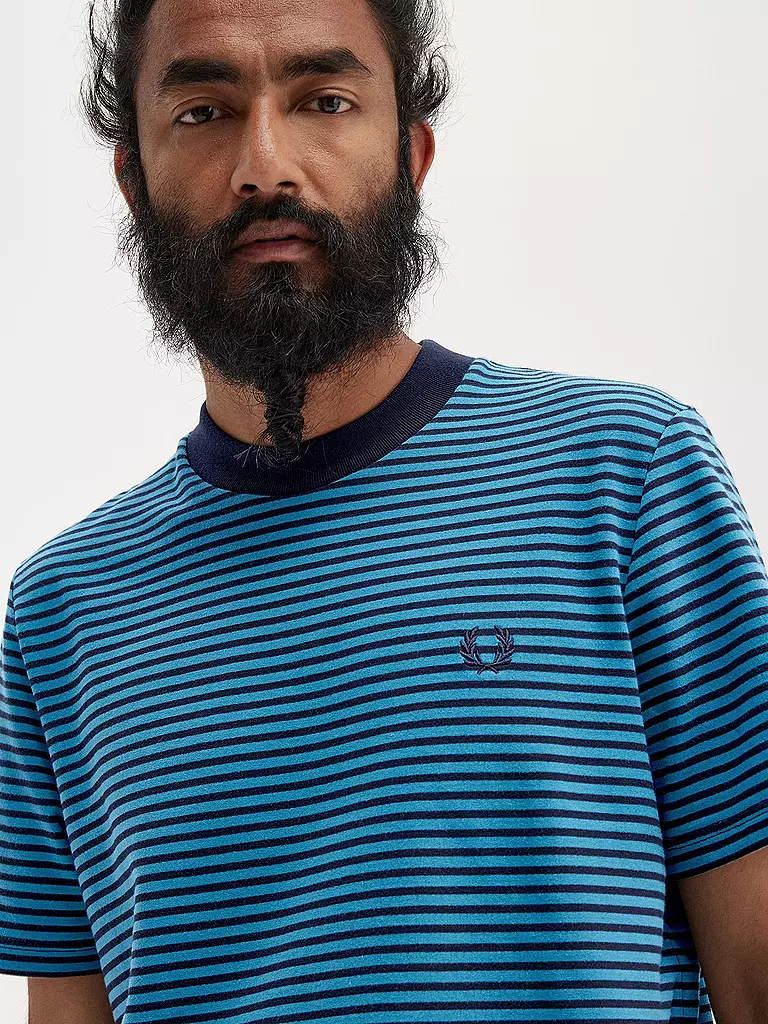 FRED PERRY T-Shirt blau