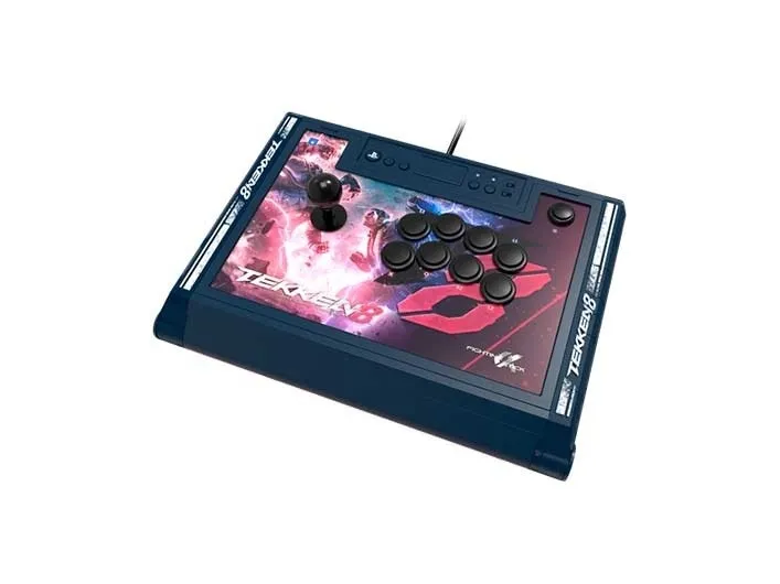 Hori SPF-037U, Flightstick, PC, PlayStation 4, PlayStation 5, Ledningsført, USB, Sort, Kabel