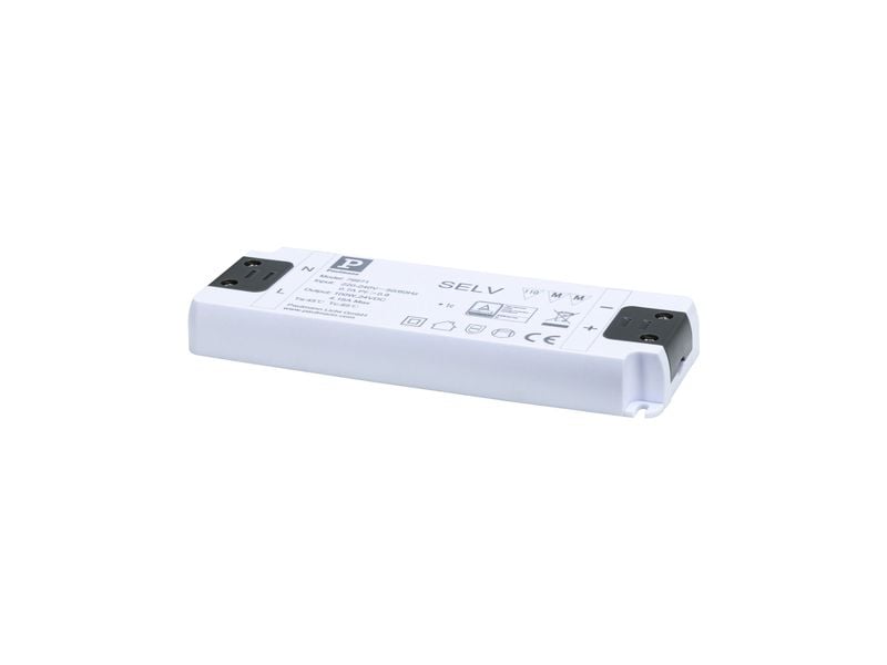 Paulmann Pro Power Supply Zubehör 230/24 V 100 VA Weiss Power Supply für professionelle 24 V ProStrip Silver und Gold