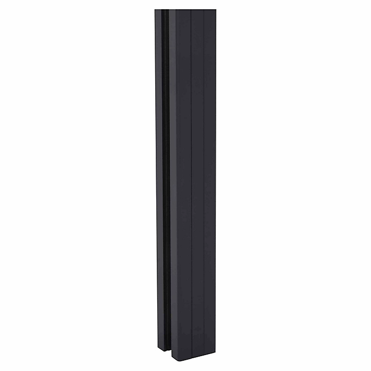 Poteau aluminium Neva anthracite h.240 cm (sans base)
