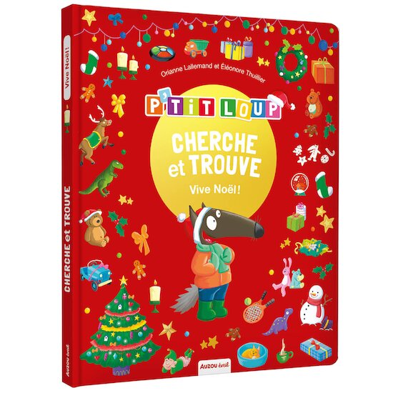 Cherche et trouve des tout-petits   P'tit loup Vive noël        de               AUZOU