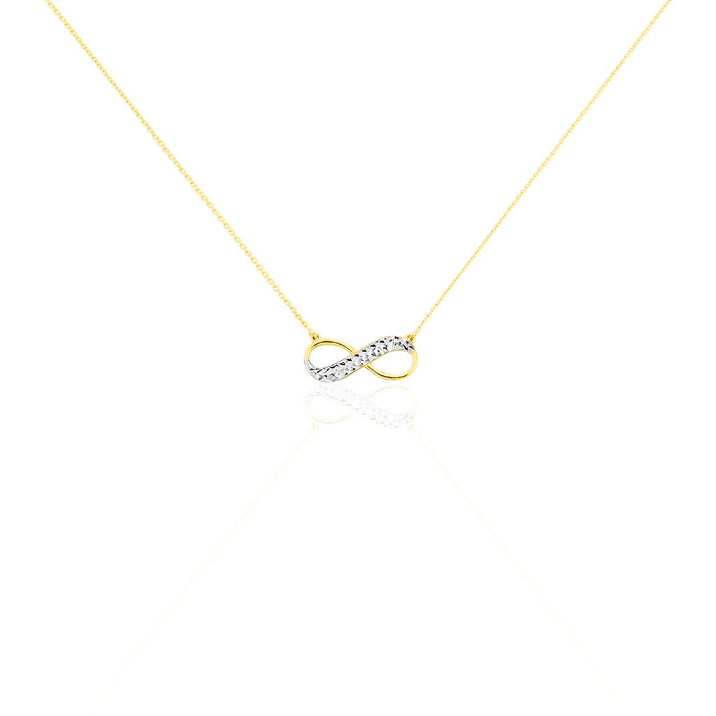 Collier Maryeme Infini Diamante Or Jaune