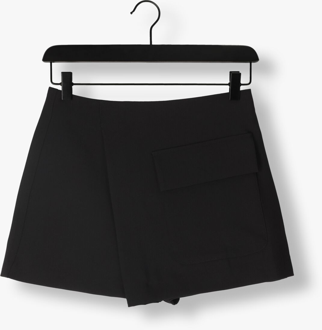 ALIX THE LABEL zwarte alix the label shorts ladies woven flowy stretch skirt