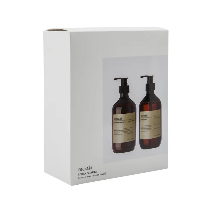 Meraki - Geschenkbox Warm orange, Winter moment, 275 ml (2er-Set)