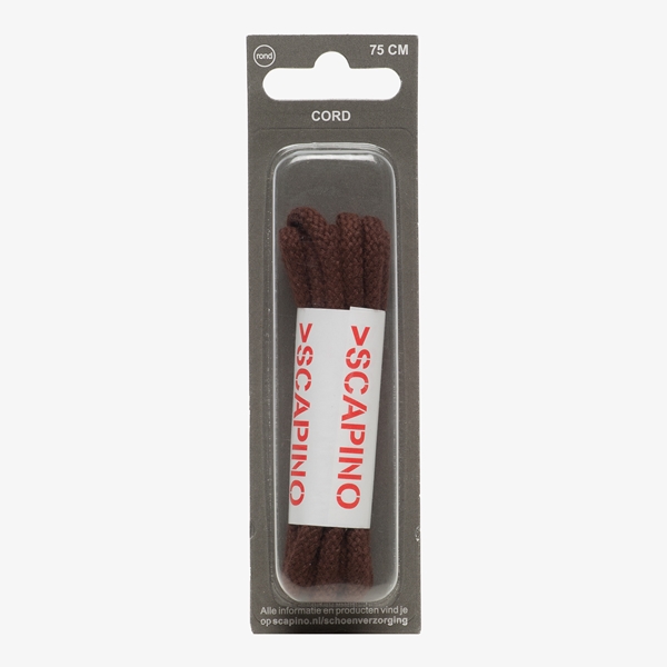 Bruine veters rond 75 cm