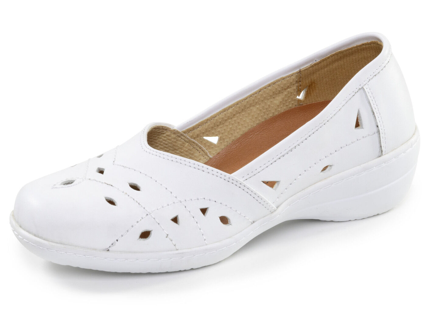 ELENA EDEN, bequeme Damen-Slipper, Weite H, mit herausnehmbarem Fussbett