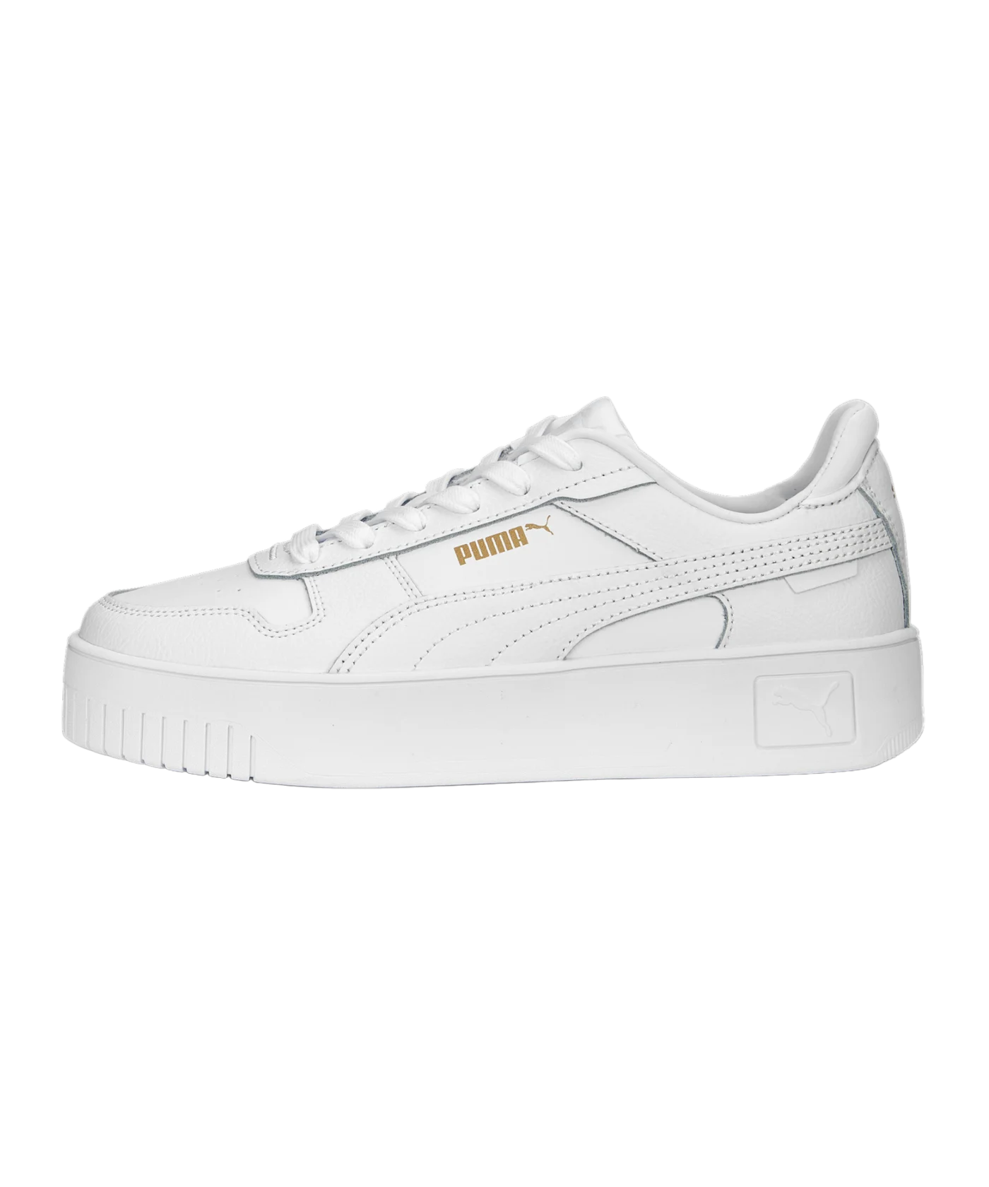 Puma Carina Street Damen Weiss Gold F01