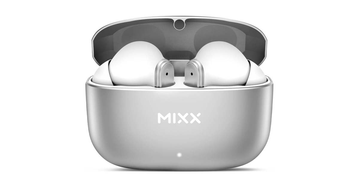 MIXXStreamBuds Custom 3 True Wireless Earbuds  headset  (Zilver)