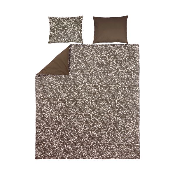 Meyco Cheetah Dekbedovertrek Chocolate 200 x 200 / 220 cm