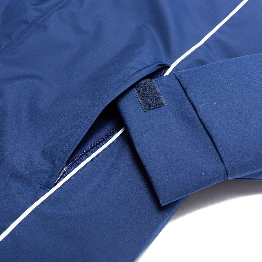 adidas Tiro 24 Parka Veste - Bleu Marine/Blanc