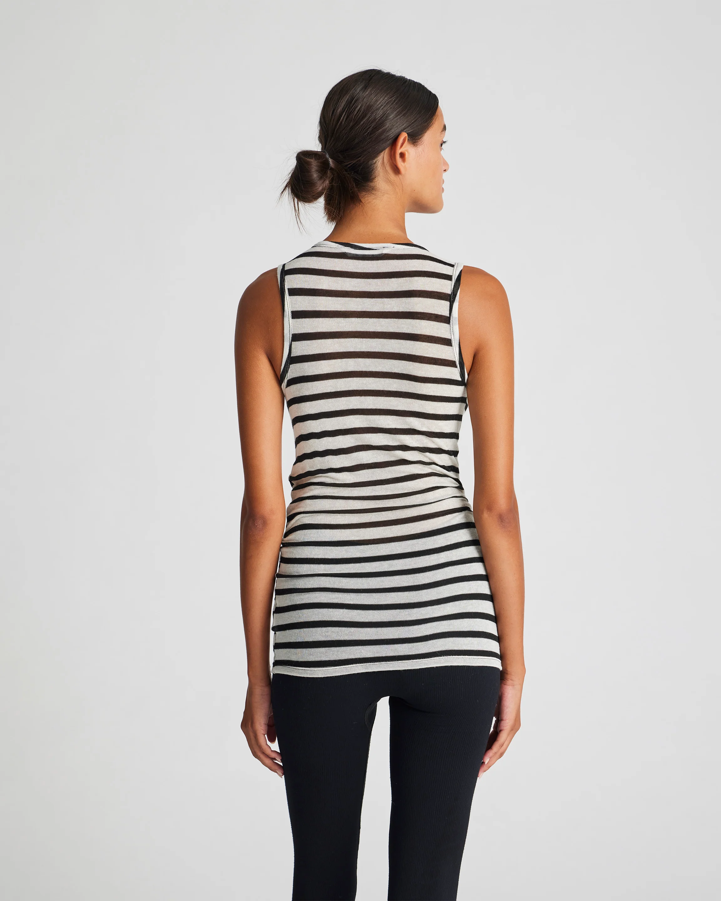 Gai+Lisva  Alberte Wool top - Ecru Sailor Stripe