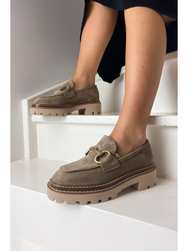 Mocassins E505E2 Camoscio Corda - Semerdjian
