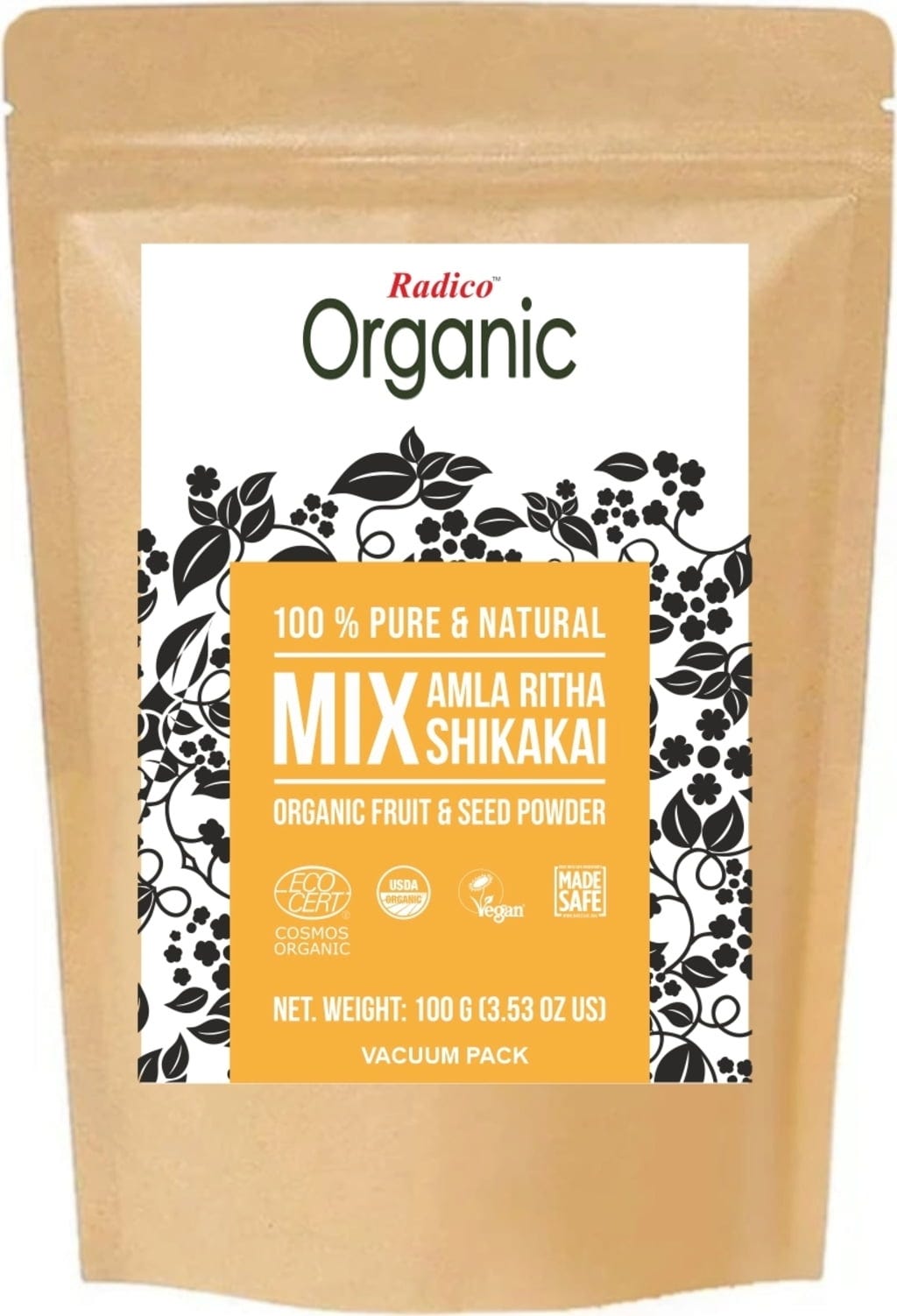 Radico  Bio-Kräuter Pulver-Mischung, 100 g