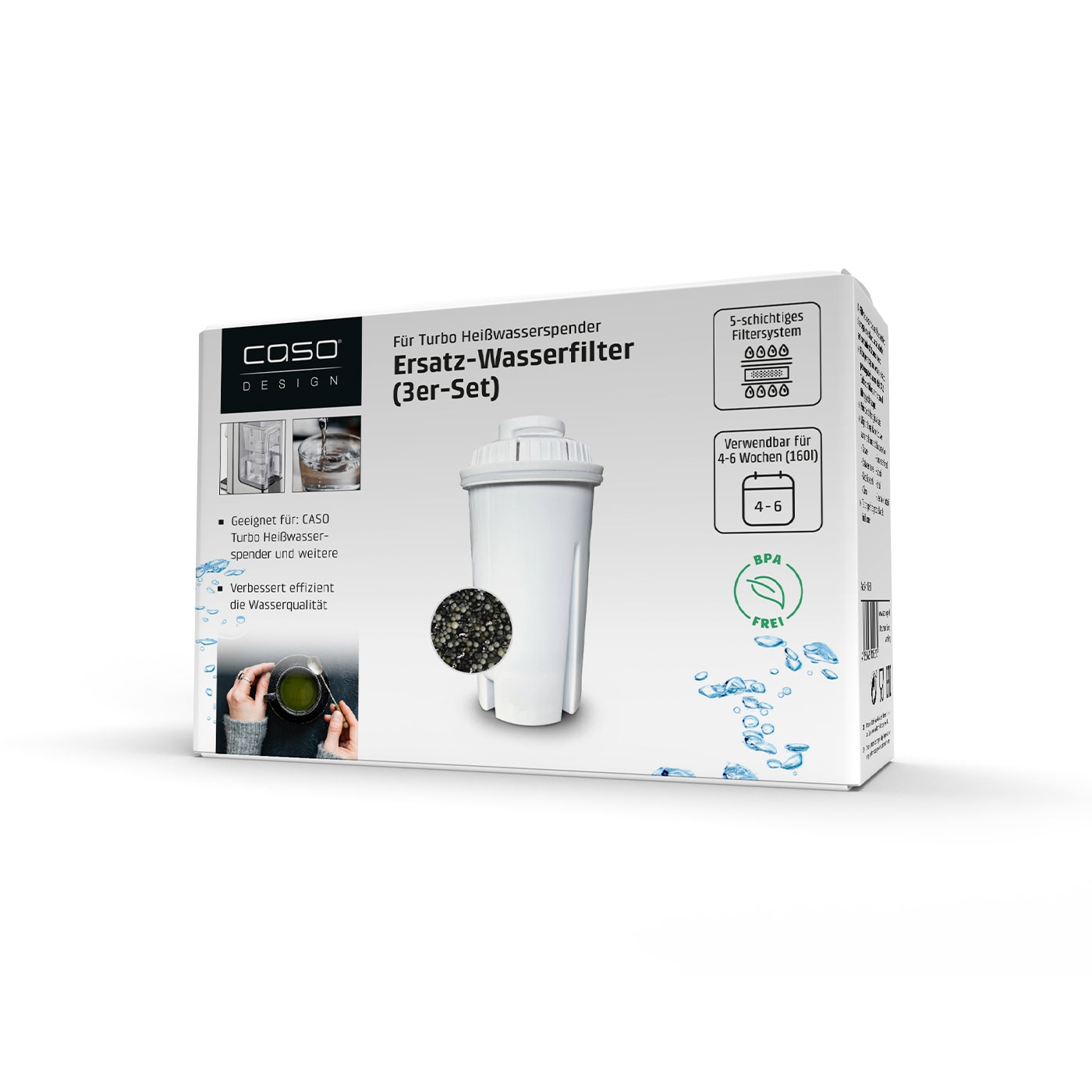 Ersatz-Wasserfilter (3er Set)
