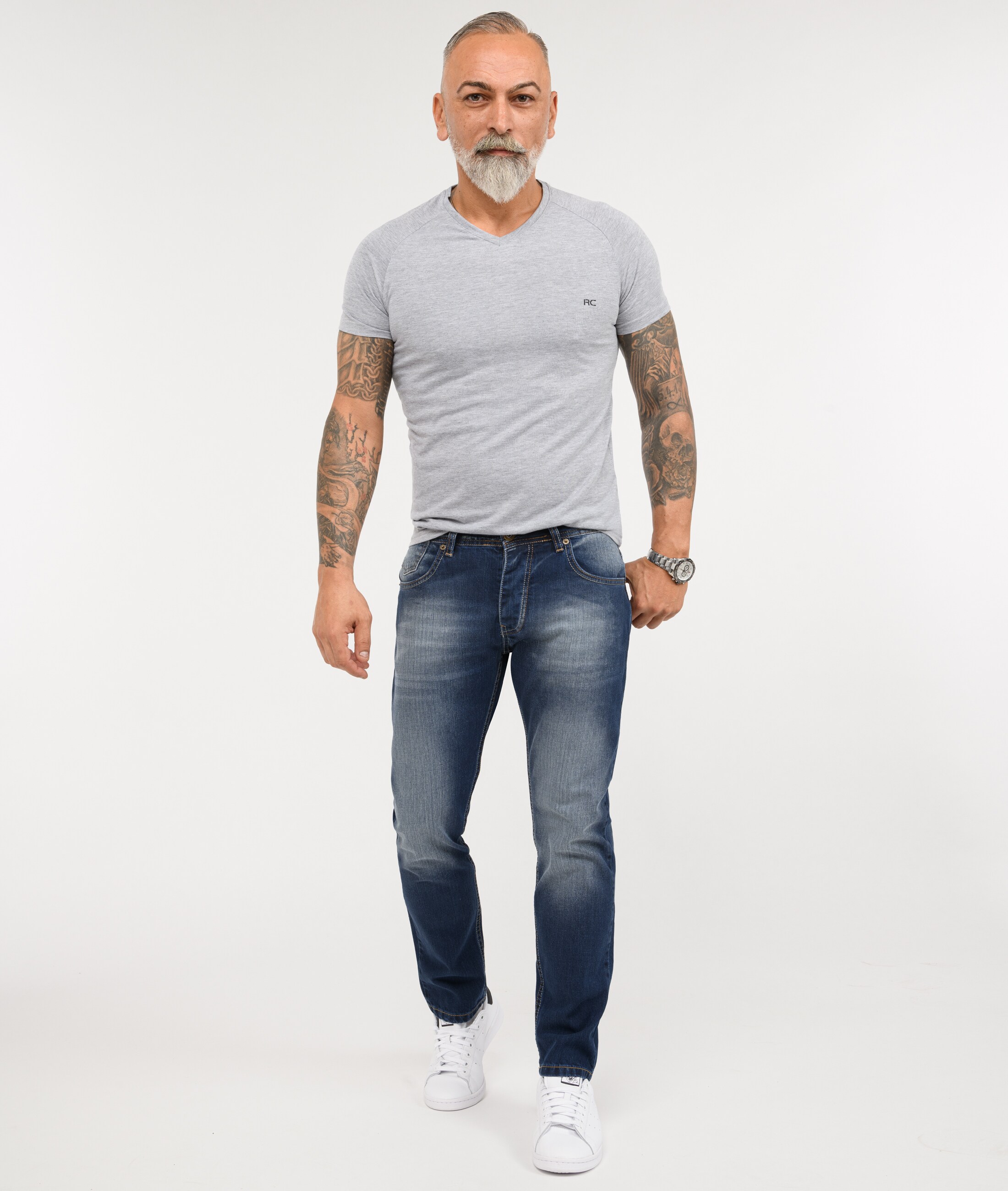Rock Creek Jeans Straight-Cut