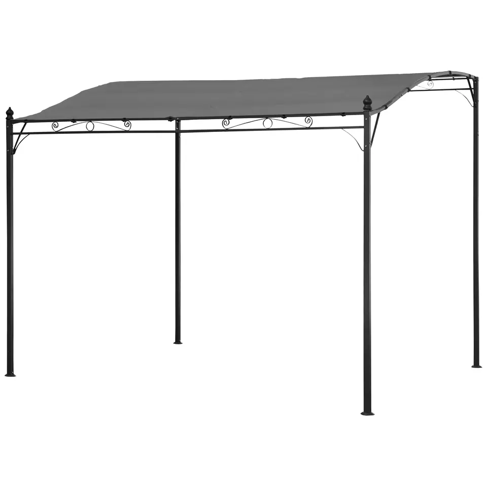 Happy Garden Pergola NICE - Grijs - Staal