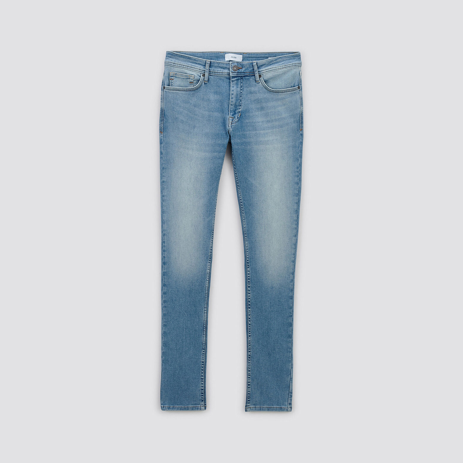 Jean skinny 3 longueurs Bleu