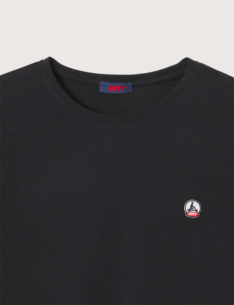 JOTT T-SHIRT HOMME MANCHES COURTES PIETRO NOIR