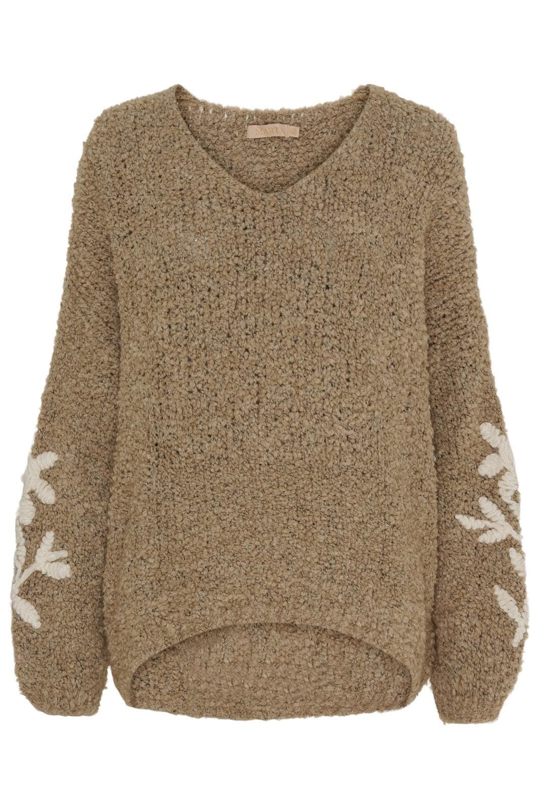 Marta Du Chateau Mdciria Knit light camel