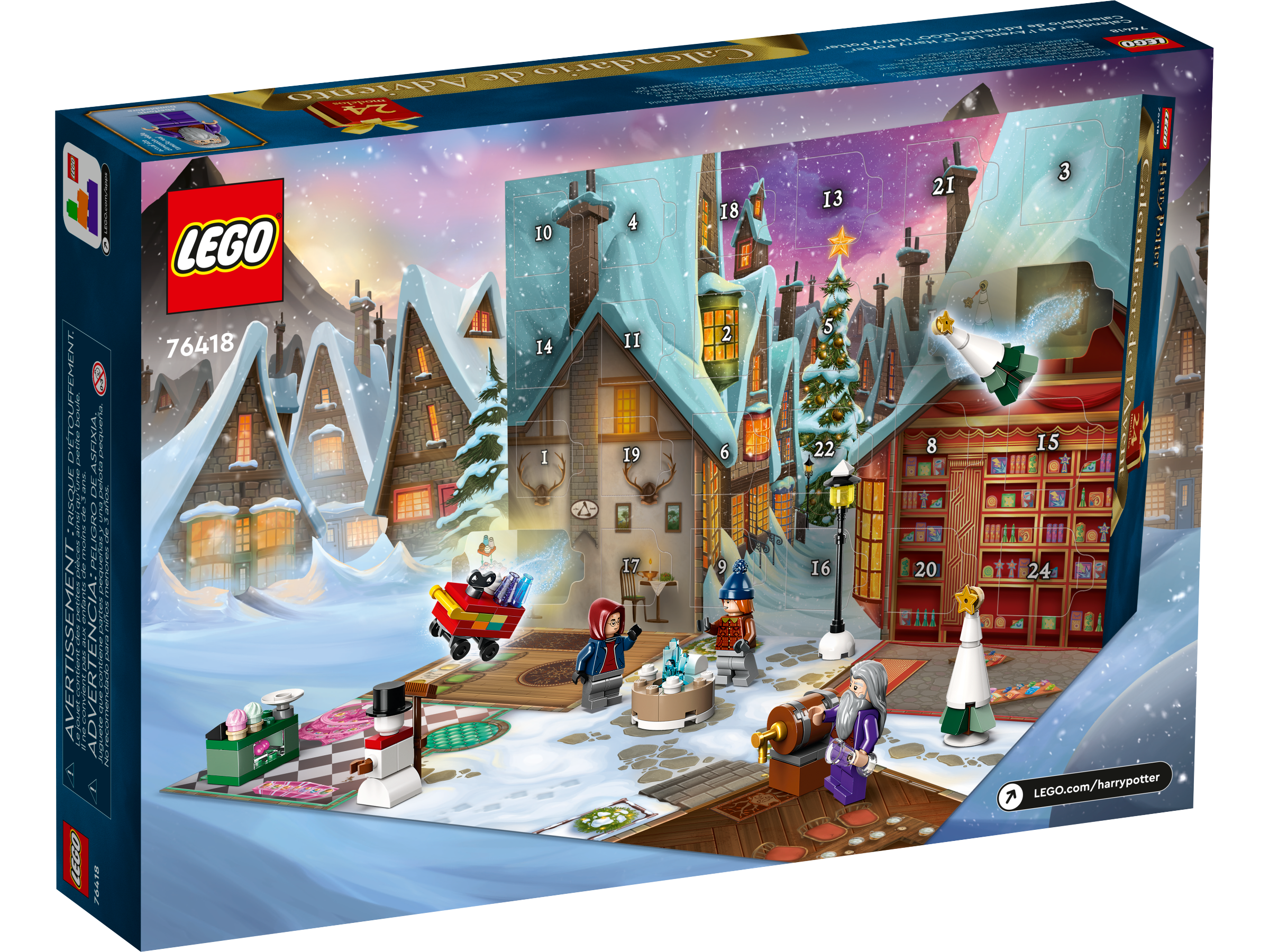 O Calendário do Advento LEGO® Harry Potter™ 2023 76418