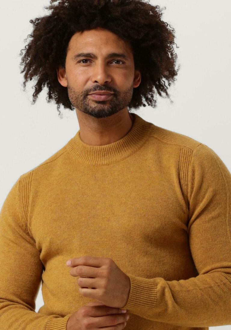 ANERKJENDT gele anerkjendt trui akrico lambswool knit