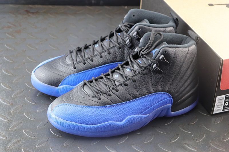 Jordan 12 Retro Black Game Royal