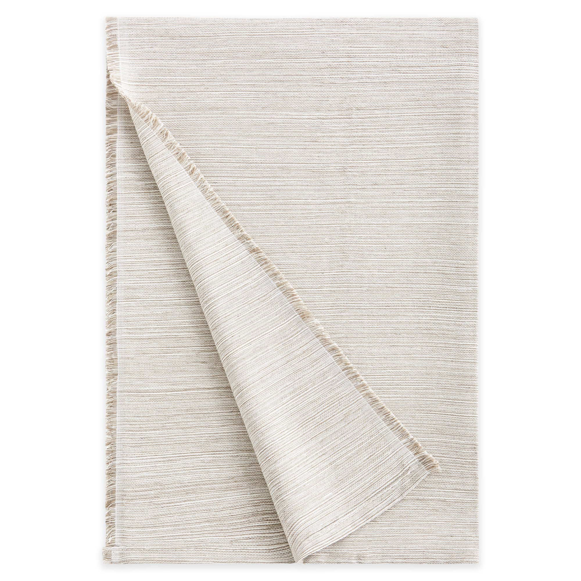 Tecido xadrez multiuso, modelo 180x260 cm, bege.