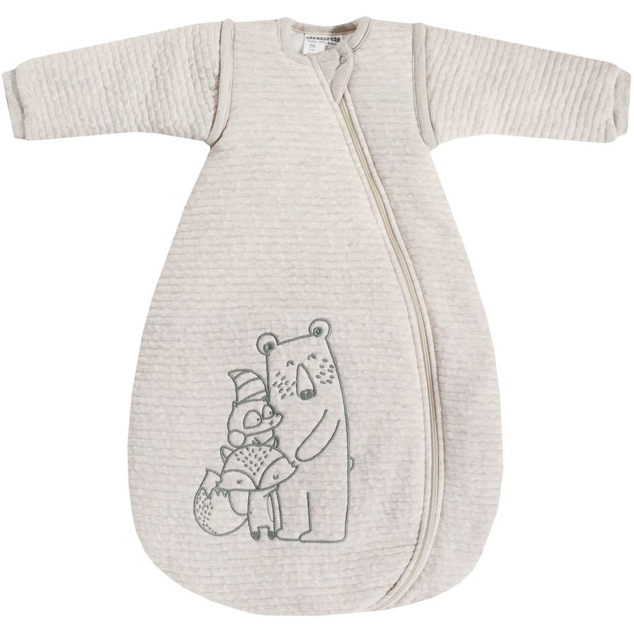 JACKY Schlafsack FOREST FRIENDS beige melange