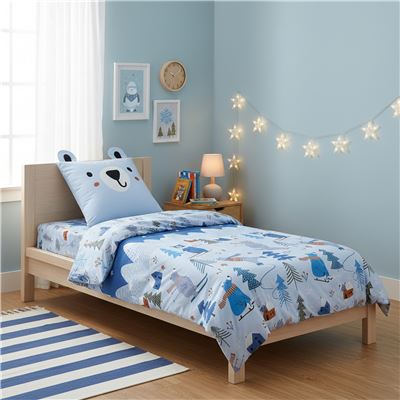 Linge de lit enfant ours polaire - BECQUET CRÉATION