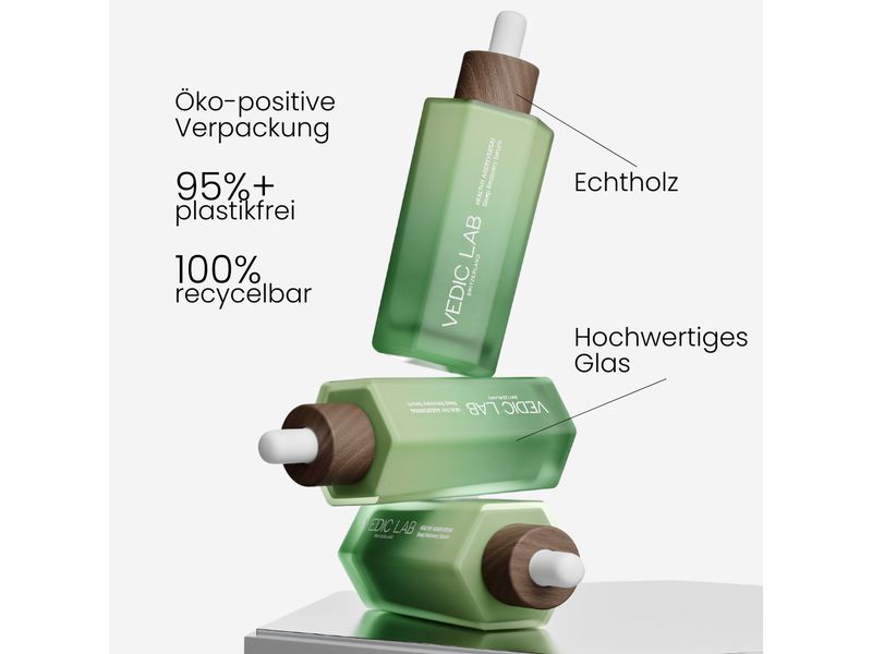 VEDIC Lab Gesichtsserum Sleep Recovery 40 ml Natürliches Intensivserum entspannt die Hautzellen