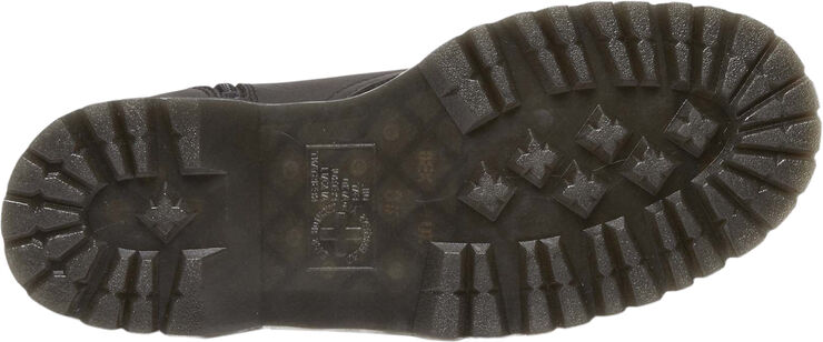 Dr. Martens Jadon Charcoal Grey Burnished Waxy Pull Up Wp Charcoal grey