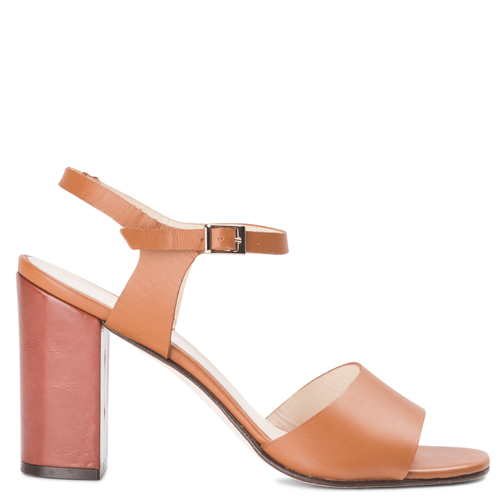 GALILEE C - Sandales à talons en cuir | Beige