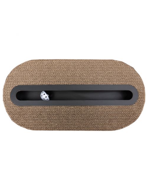 District 70 Track - Kattenspeelgoed - 52x26x6 cm Zwart
