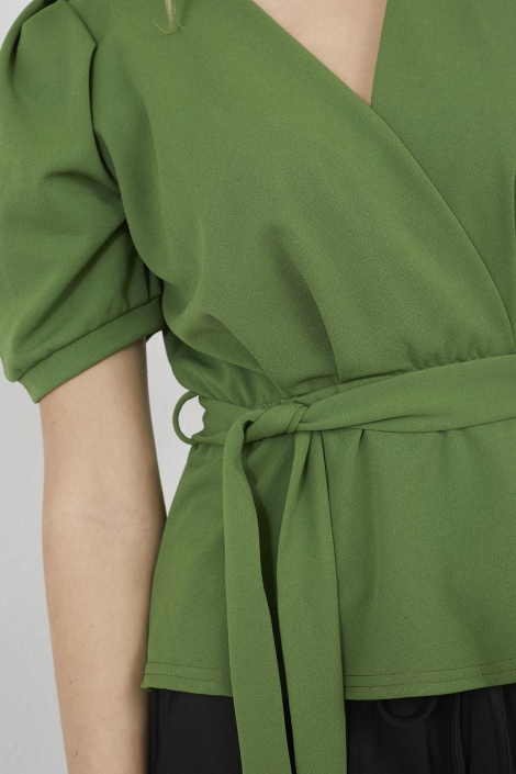 SisterS point groene dames blouse