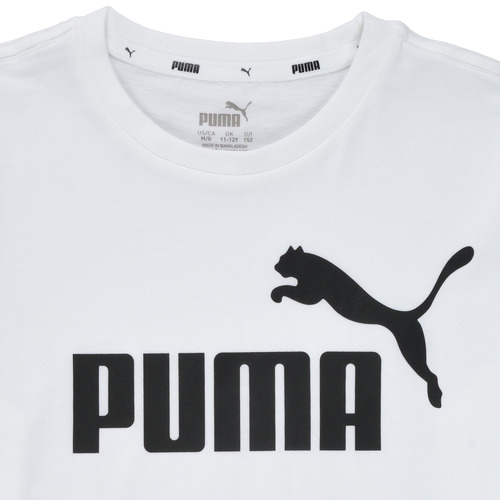 Puma - ESSENTIAL LOGO TEE - Blanc