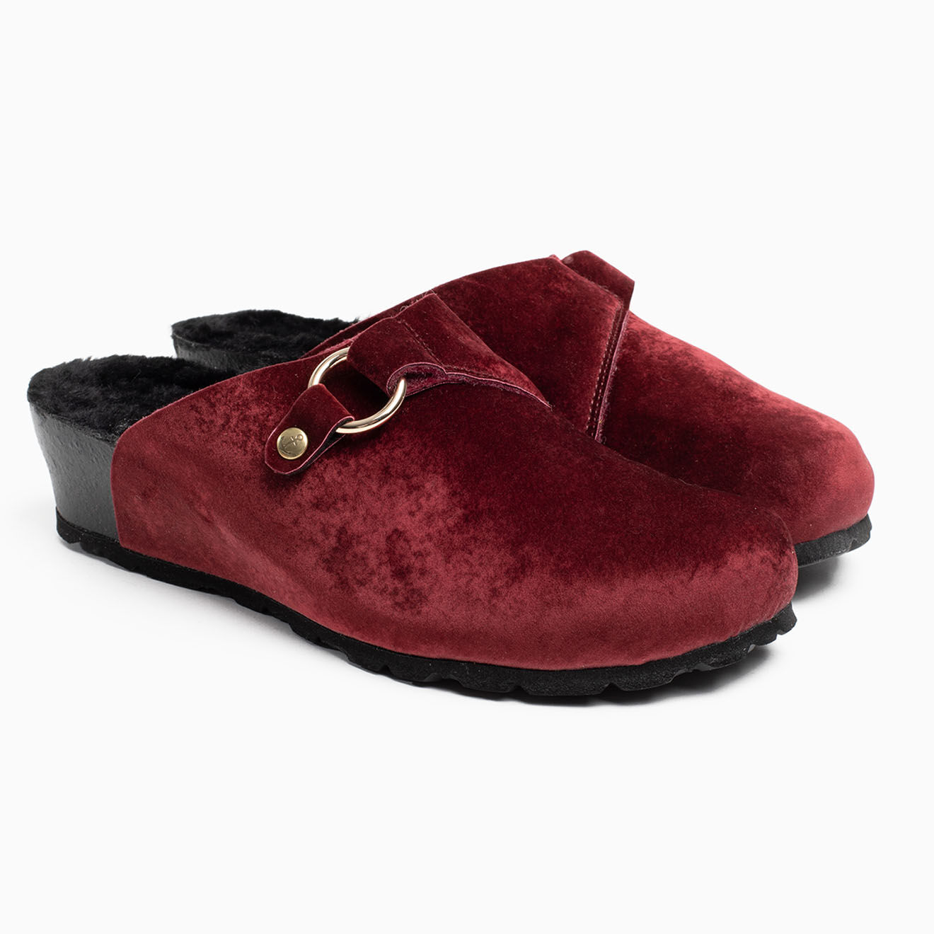 Bayton Sabots Edimbourg rouge bordeaux