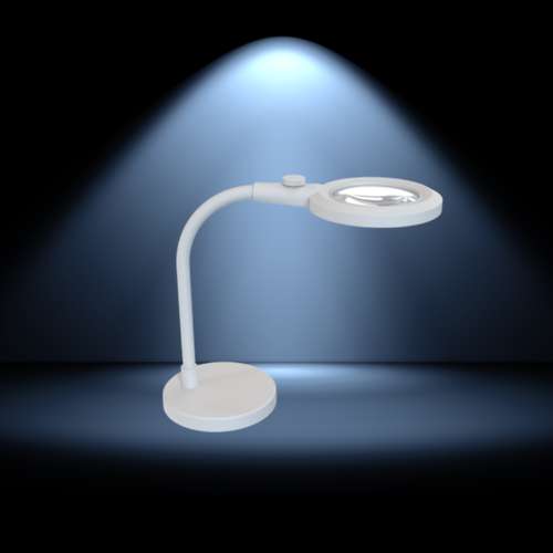 Light4Vision Chameleon LED Tisch-Lupenleuchte mit Akku