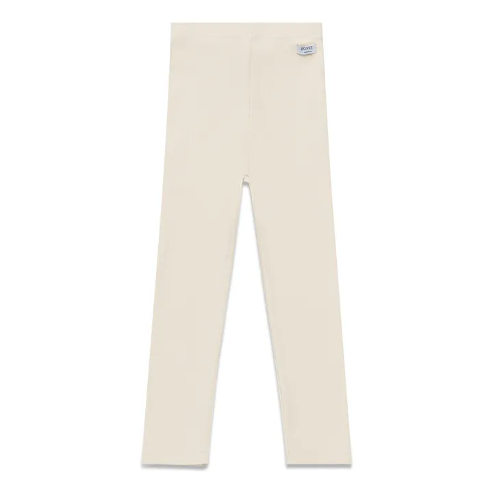 Donsje Legging Coton Bio Ellie  - Festive  | Ecru