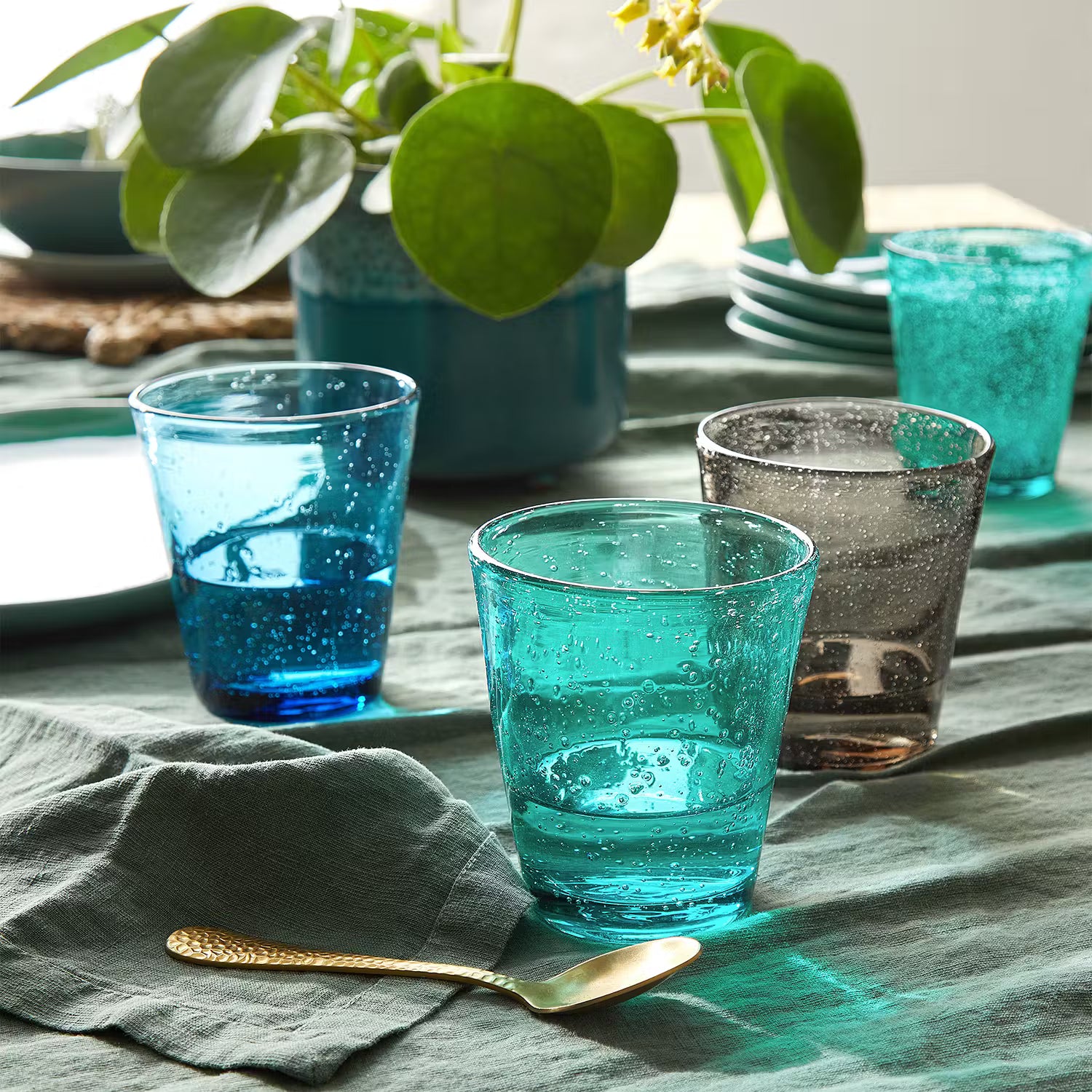 WATER COLOUR Trinkglas 4er-Set