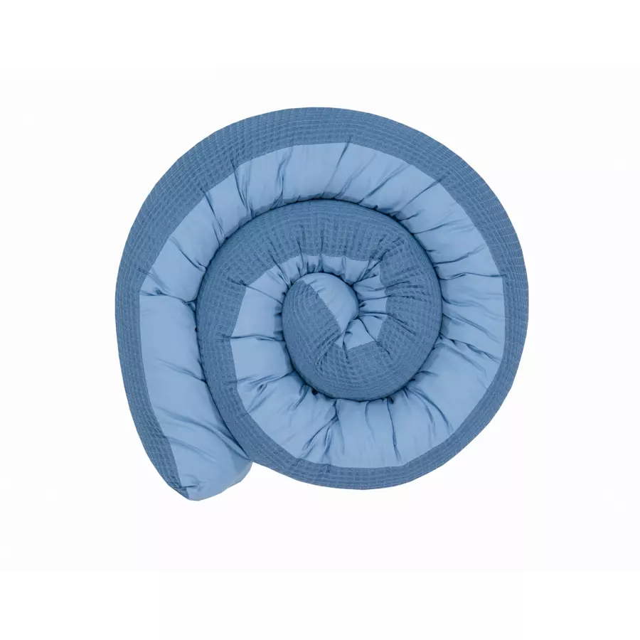 Ullenboom Baby-Bettschlange Blau 200 cm
