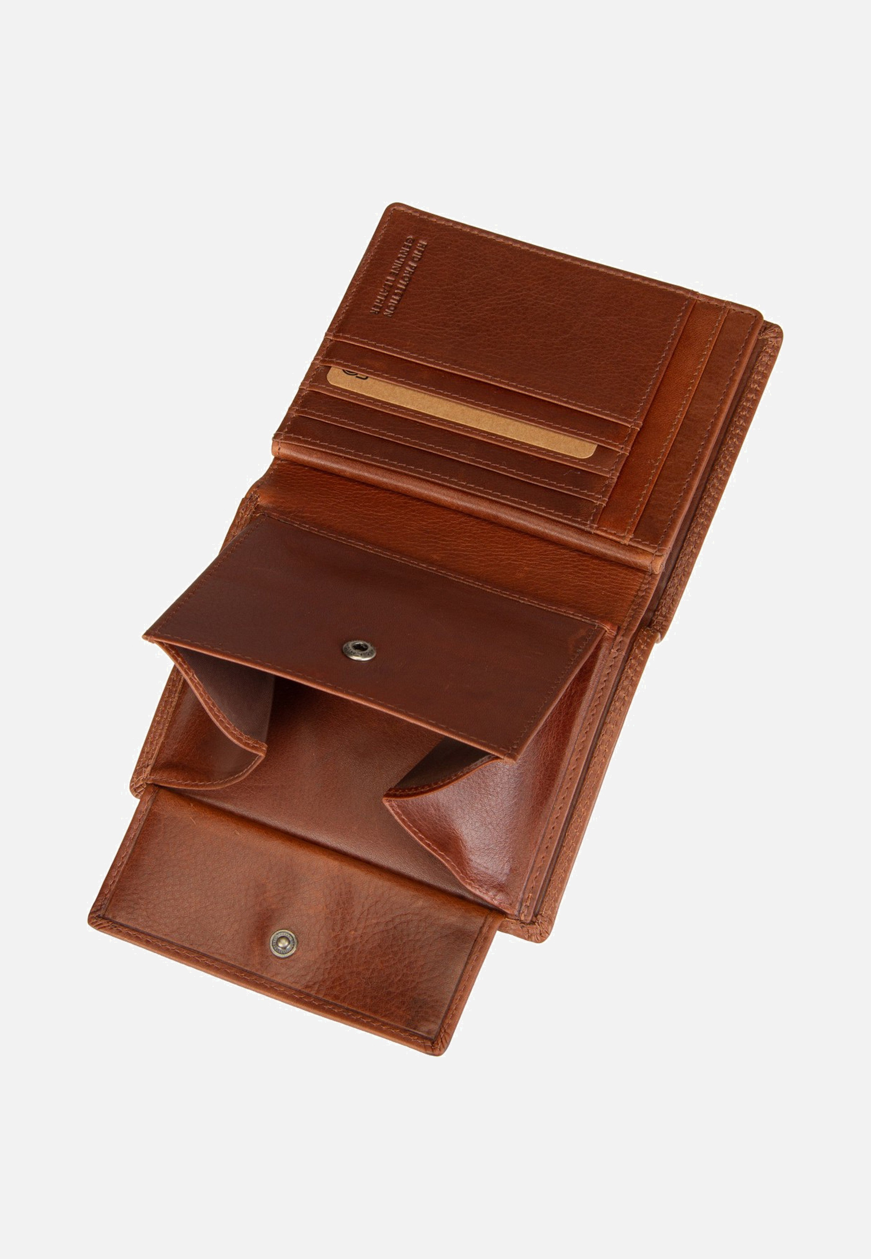 Waxy Vintage Kombibörse 2Tlg. RFID Tobacco Nut  - Portemonnaie