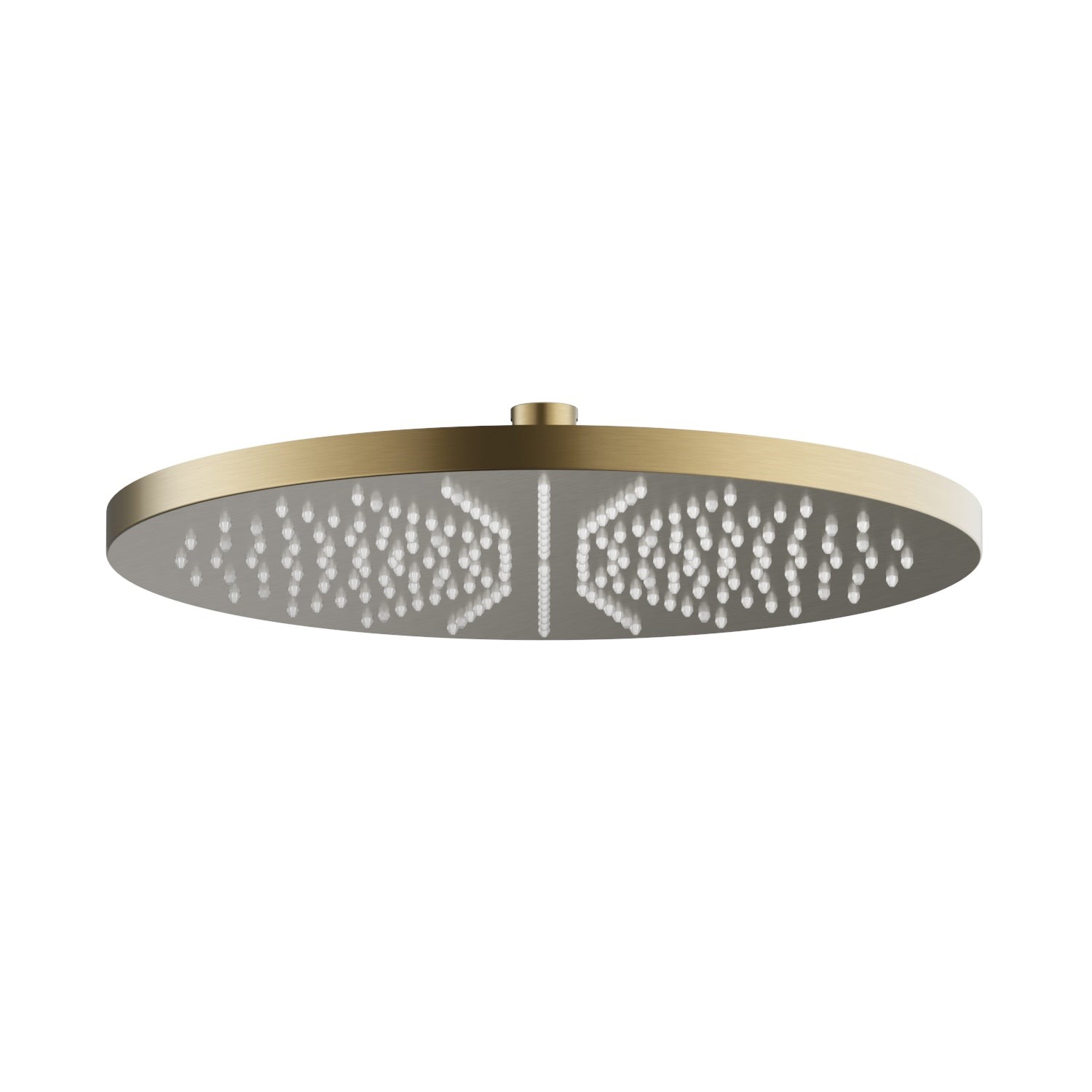 Hotbath Cobber hoofddouche 30cm messing geborsteld PVD